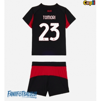 AC Milan Fikayo Tomori #23 Echipament de Fotbal Replică 2025-26 Copii Acasa (+ Șorturi)
